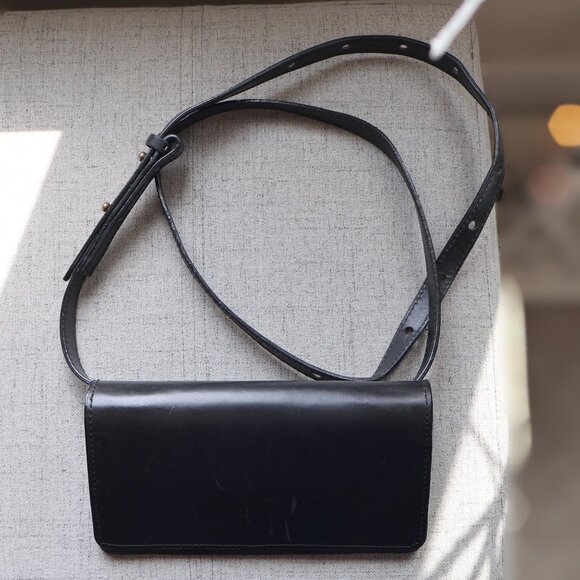 Able Mare Belt Bag Wallet Womens One Size Black Festival Crossbody Travel - Picture 4 of 7